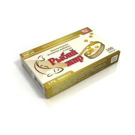 РЫБИЙ ЖИР КАПС №100