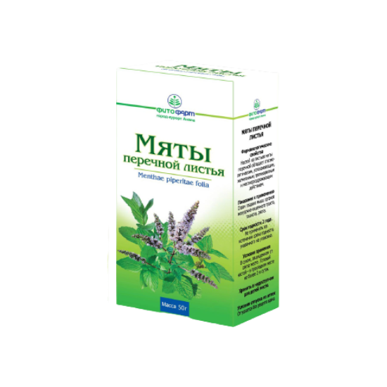 МЯТЫ ПЕРЕЧНОЙ ЛИСТЬЯ 50Г