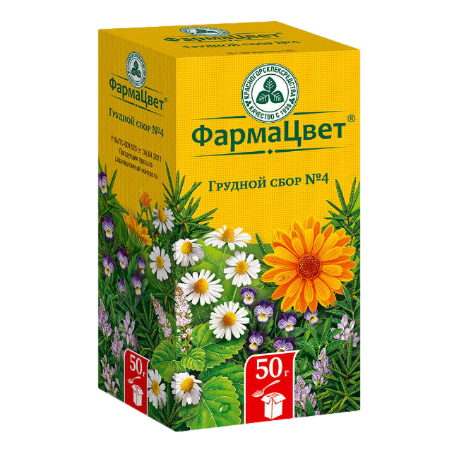 СБОР ГРУДНОЙ №4 ПАЧКА 50Г