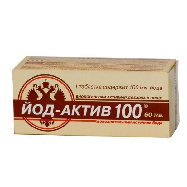ЙОД-АКТИВ 100 ТАБ №30