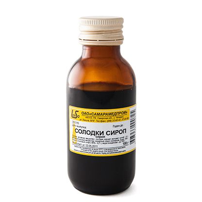 СОЛОДКИ КОРНЯ СИРОП 100Г