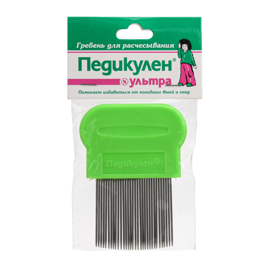ПЕДИКУЛЕН УЛЬТРА ГРЕБЕНЬ Д/ВЫЧЕСЫВАНИЯ ВШЕЙ И ГНИД