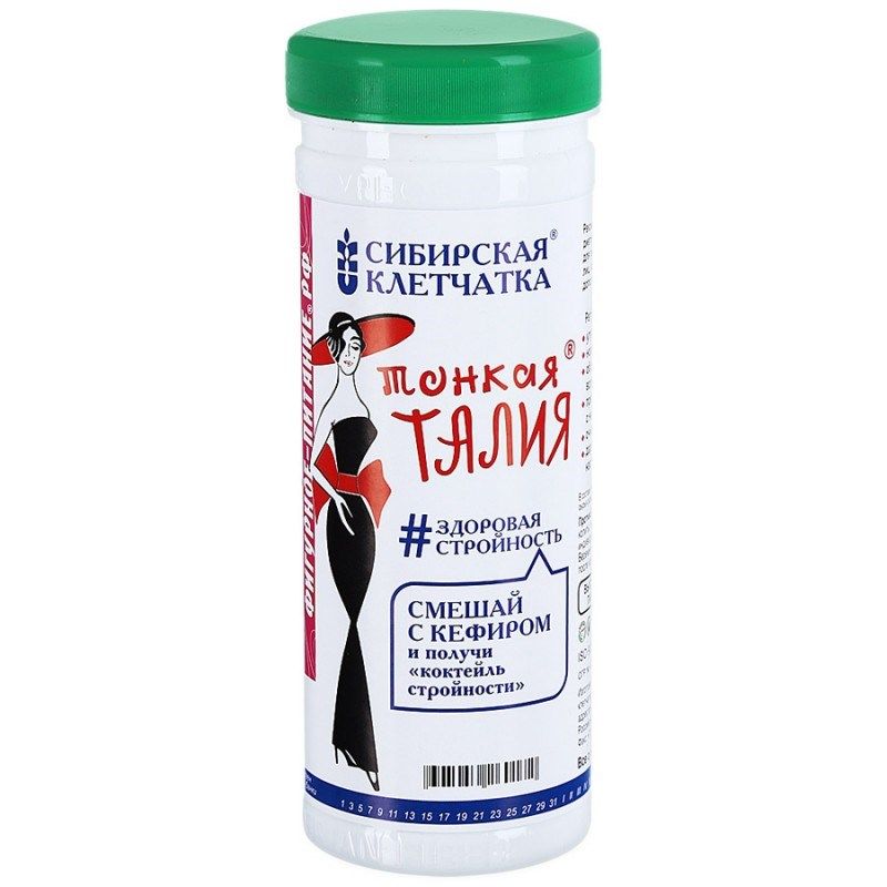 КЛЕТЧАТКА СИБИРСКАЯ ТОНКАЯ ТАЛИЯ 170Г БАНКА